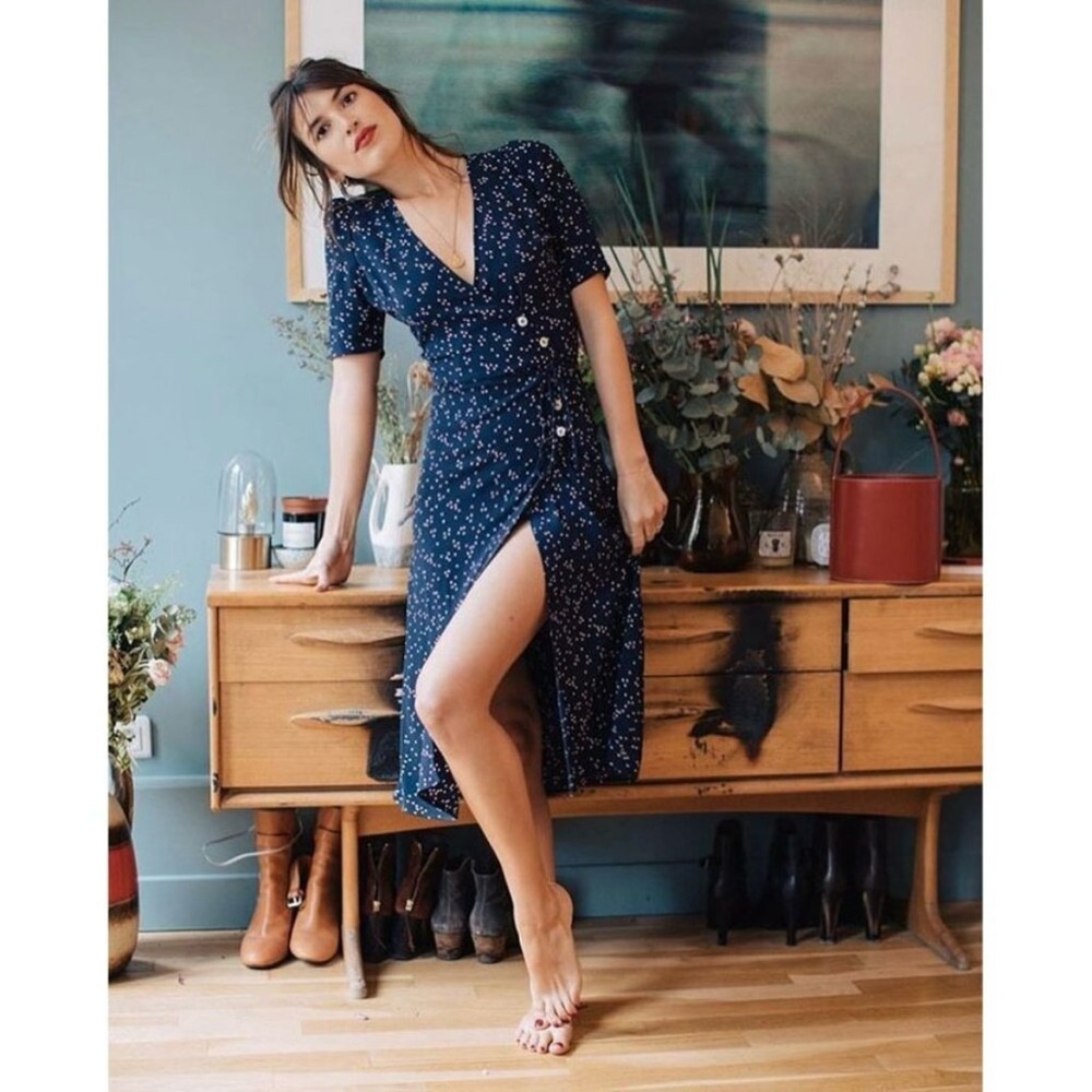 Rouje Gabin Dress in Navy